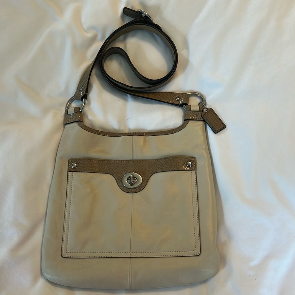 Coach Penelope leather crossbody purse
